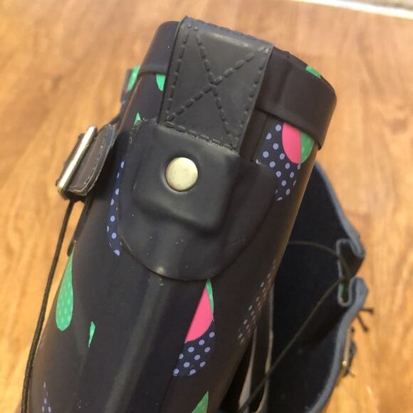 Western Chief Multicolored Raindrop Rain Boots Size 10 - Picture 8 of 13